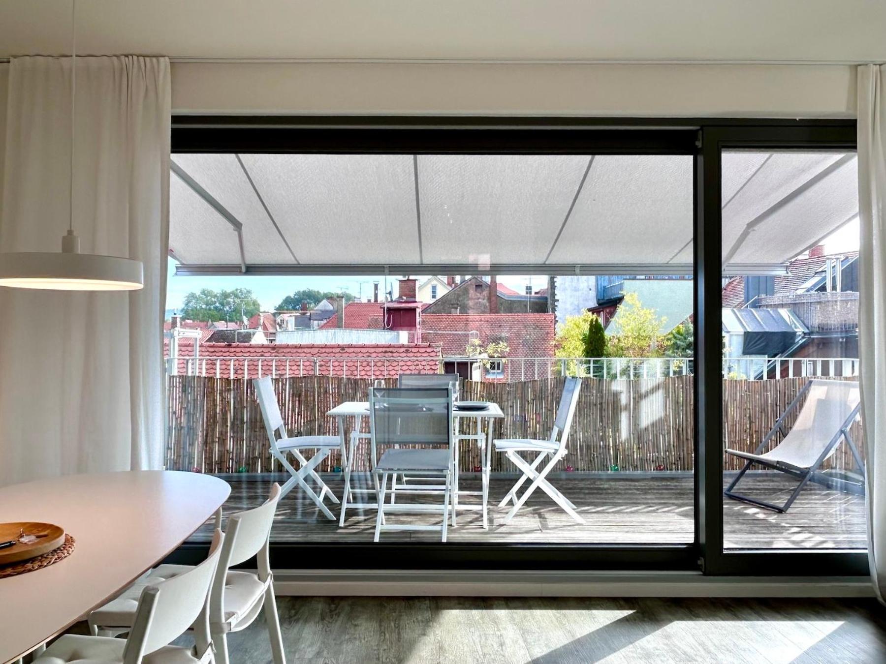 Ferienwohnung Fumi - Maisonette Im Sanierten Altbau Mit Grosser Dachterrasse Und Blick Ueber Die Insel Lindau  Zewnętrze zdjęcie